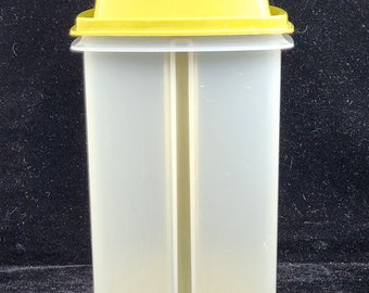 Vintage Tupperware-Gurkenlöffel-Sieb-Halter Avocado-Grün # 1560 Tupperware-Gurkenlöffel-Sieb-Halter
