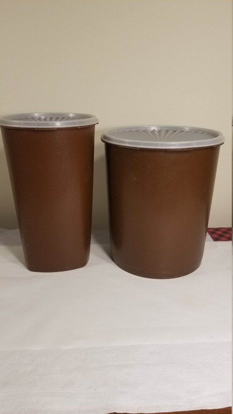 large tupperware canisters