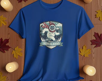 Abominable Snowman T-Shirt | Himalayas Explorer Graphic Tee