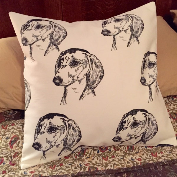 FREE SHIPPING! Daschund throw pillow cover, Daschunds, Doxies, dogs, pillows