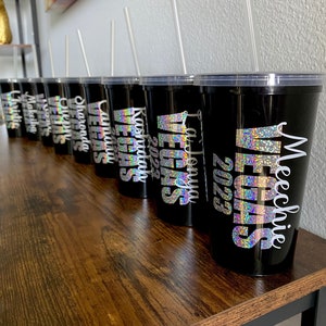 Vegas vacation cups / 22oz stadium cups / Vegas bachelorette party favors / Lucky in love bachelorette vegas girls trip / vegas weekend cups