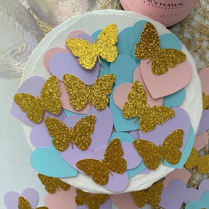 Elle a trouvé son amant douche nuptiale / 150 confettis / à l'époque de mon anniversaire / elle a trouvé son amant bachelorette / thème de douche nuptiale amant