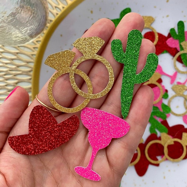 fiesta bridal shower / taco bout love / fiesta confetti / fiesta bachelorette / fiesta bachelorette decorations / Mexico bachelorette