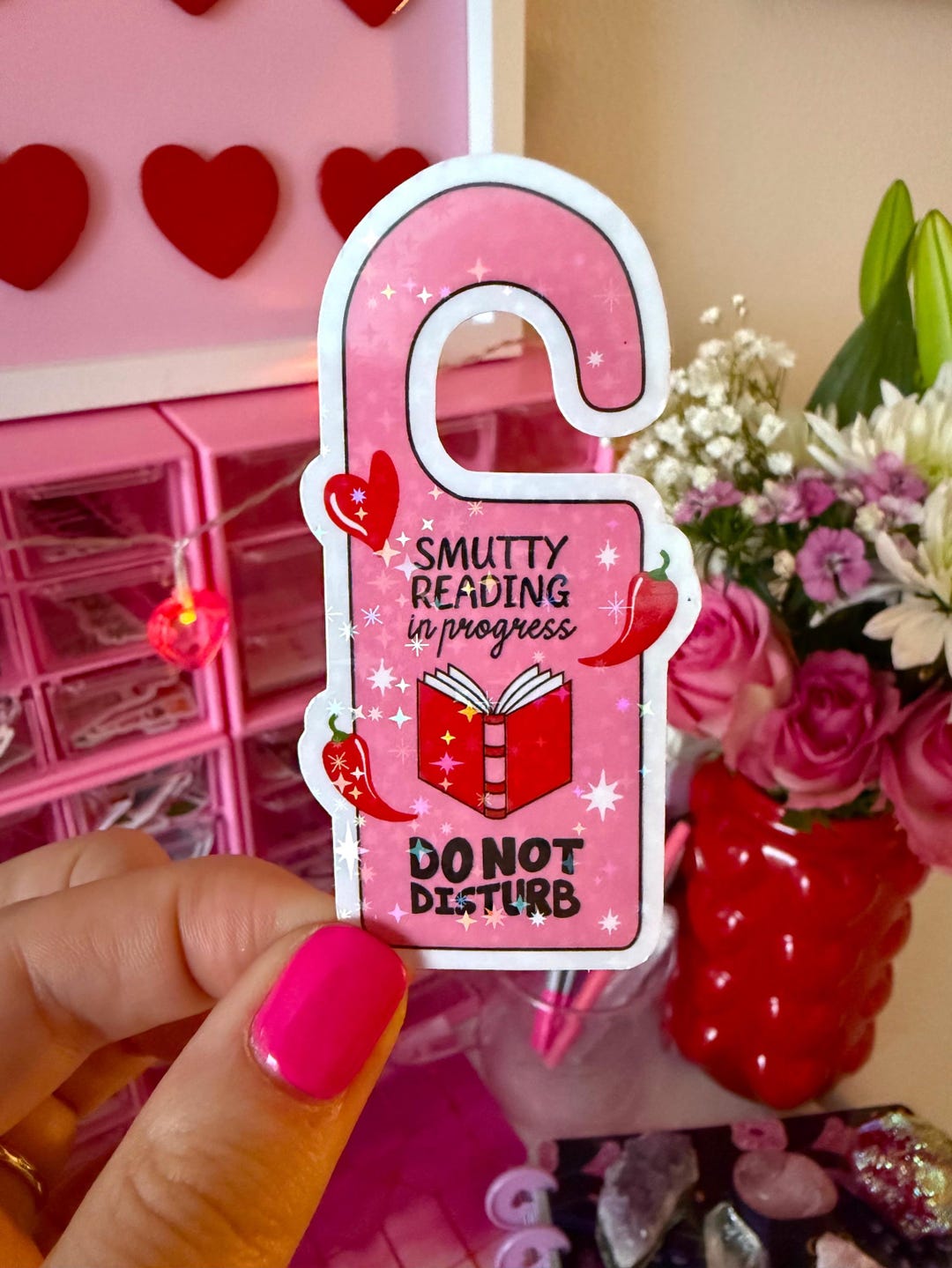 Reading Smut Bookish Sticker / Holographic / Smut Bookish Stickers ...