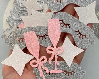 girls gone mild / 50 count confetti / girls gone wild bachelorette / pajamas bachelorette decorations / sleepover bachelorette party