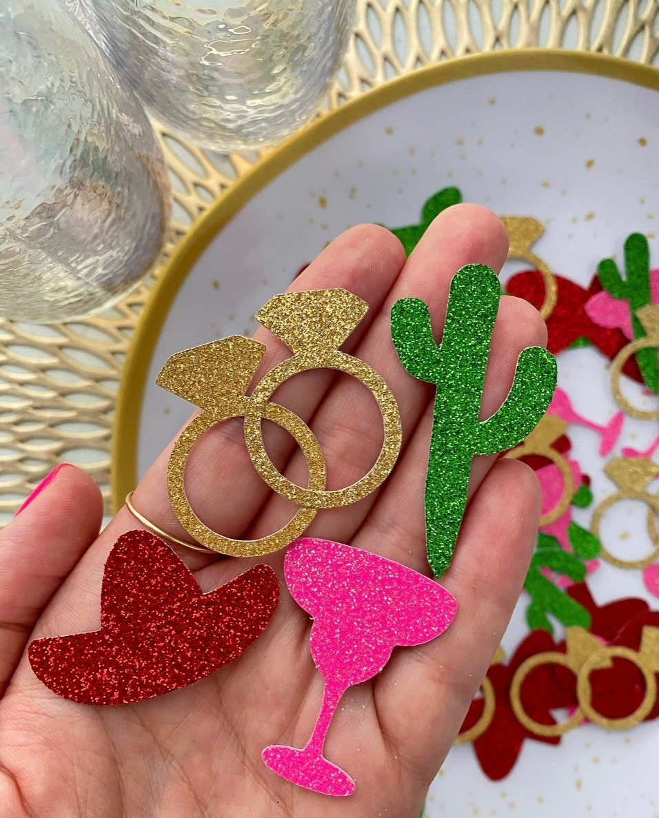 fiesta bridal shower taco bout love fiesta confetti fiesta bachelorette fiesta bachelorette decorations Mexico bachelorette