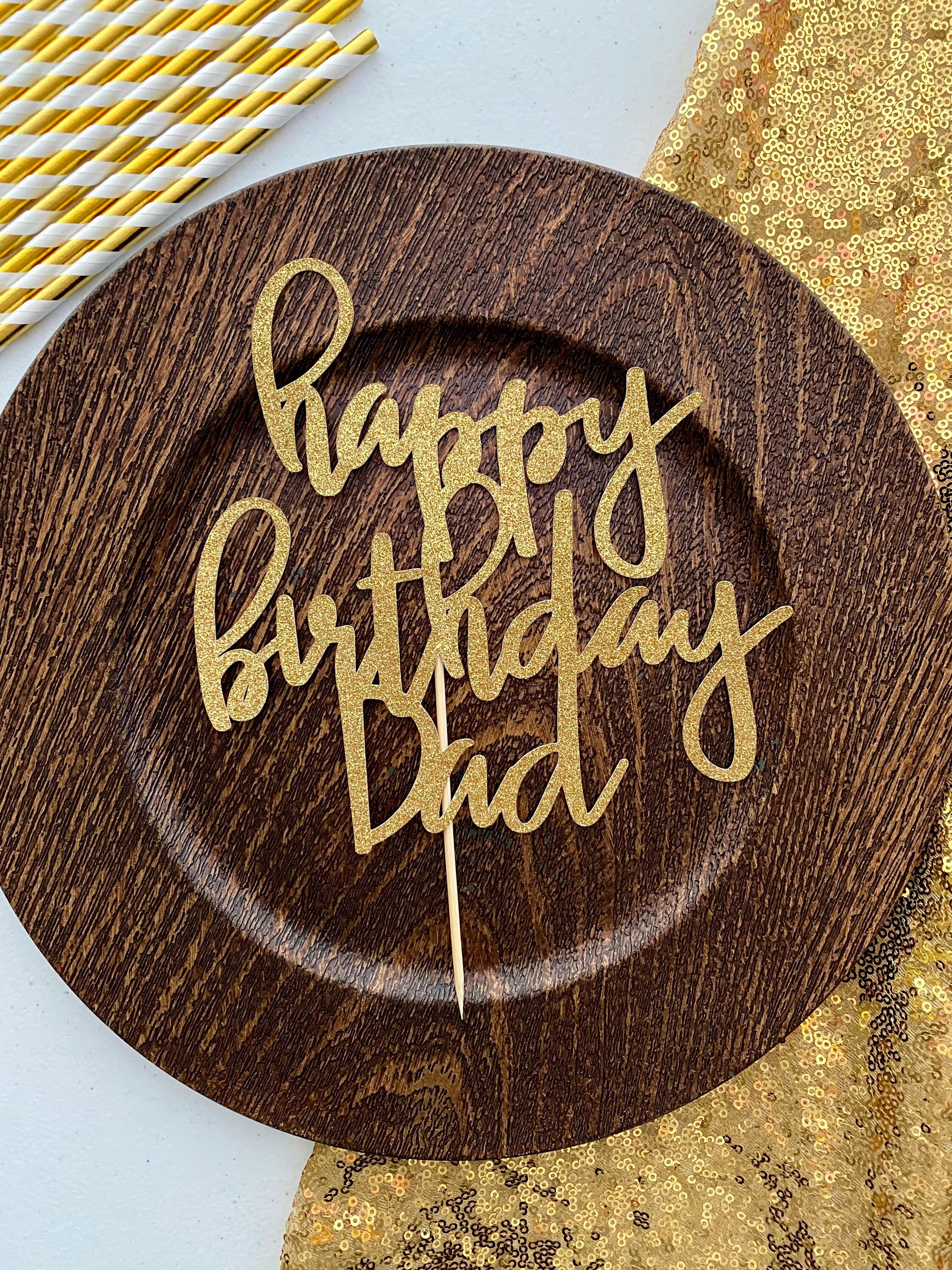 Alles Gute zum Geburtstag Papa Kuchen Topper / alles Gute ...