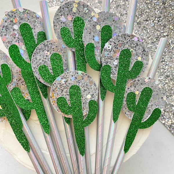 desert disco party straws / disco in the desert / desert disco bachelorette decorations / desert disco bride / desert disco party ideas