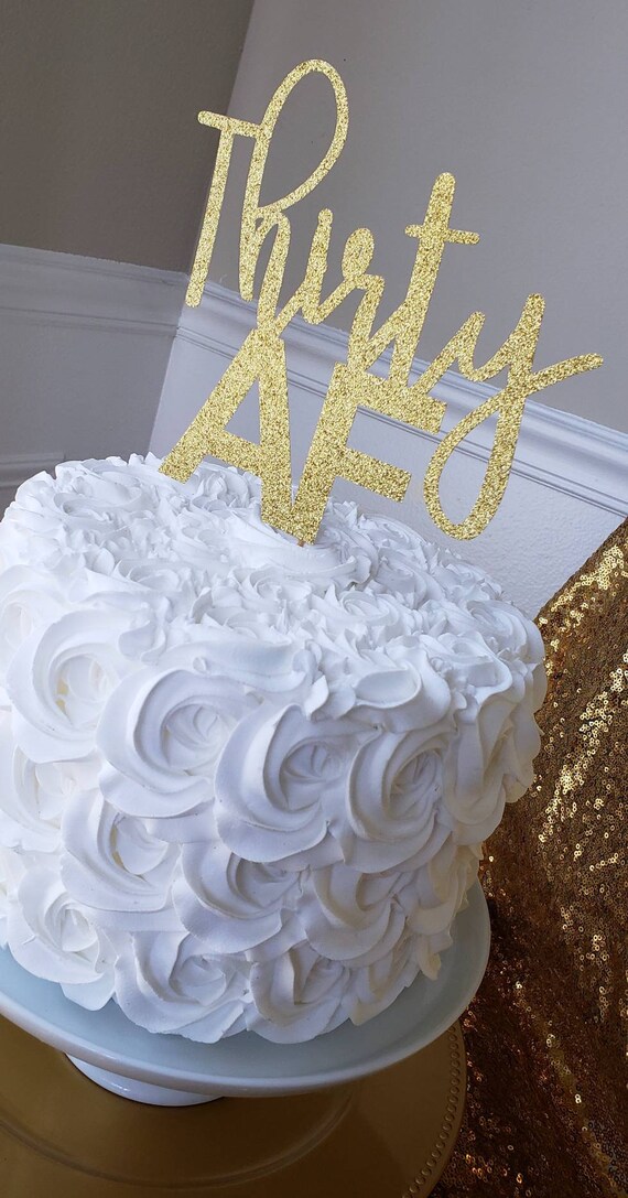 30th Birthday For Him 30th Birthday For Her 30 Af Thirty Etsy
