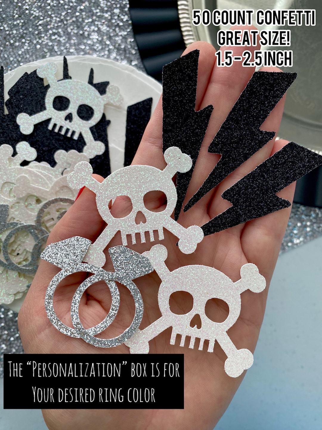 Bride or Die / 50 Confetti / Till Death Do Us Party / Bride or Etsy