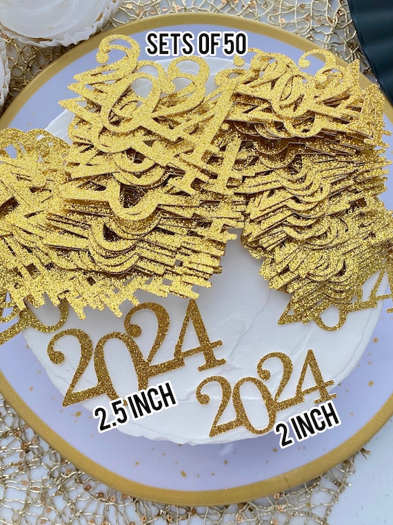 2024 / 2024 Graduation / 2024 Confetti / 50 Count / 2024 Graduation  Decorations / 2024 Decorations / New Year 2024 / New Years Decorations 