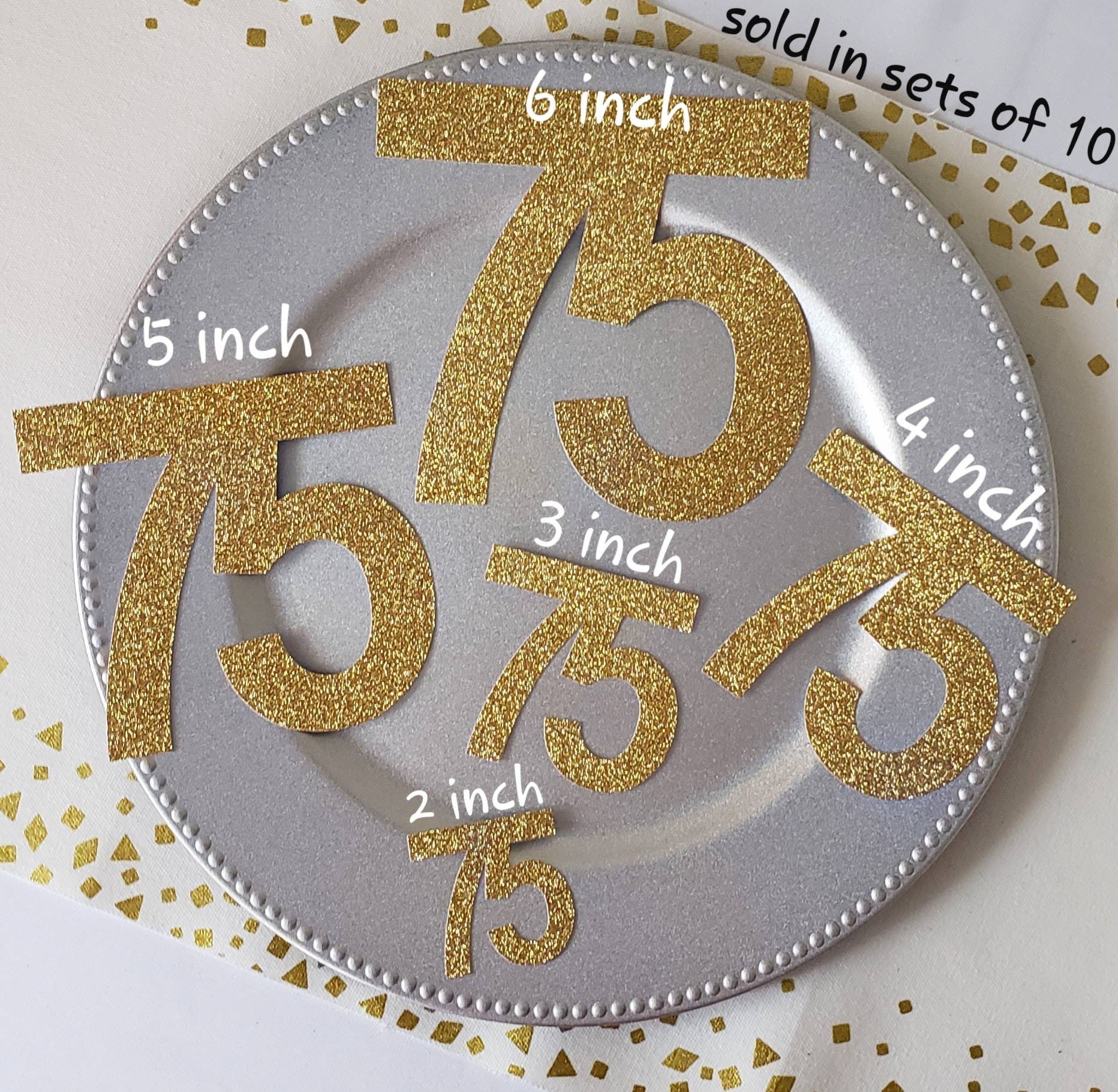 75th Birthday Ideas
 75th Birthday Decorations Sets 10 DIY 75th Birthday