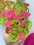 margs and matrimony bachelorette / 60 count confetti / margs and matrimony / margarita bridal shower decorations / margarita decorations