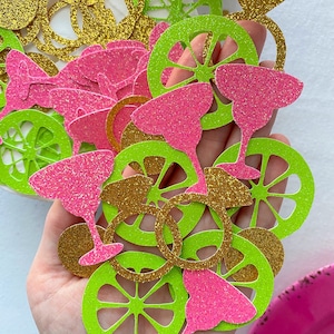 margs and matrimony bachelorette / 60 count confetti / margs and matrimony / margarita bridal shower decorations / margarita decorations