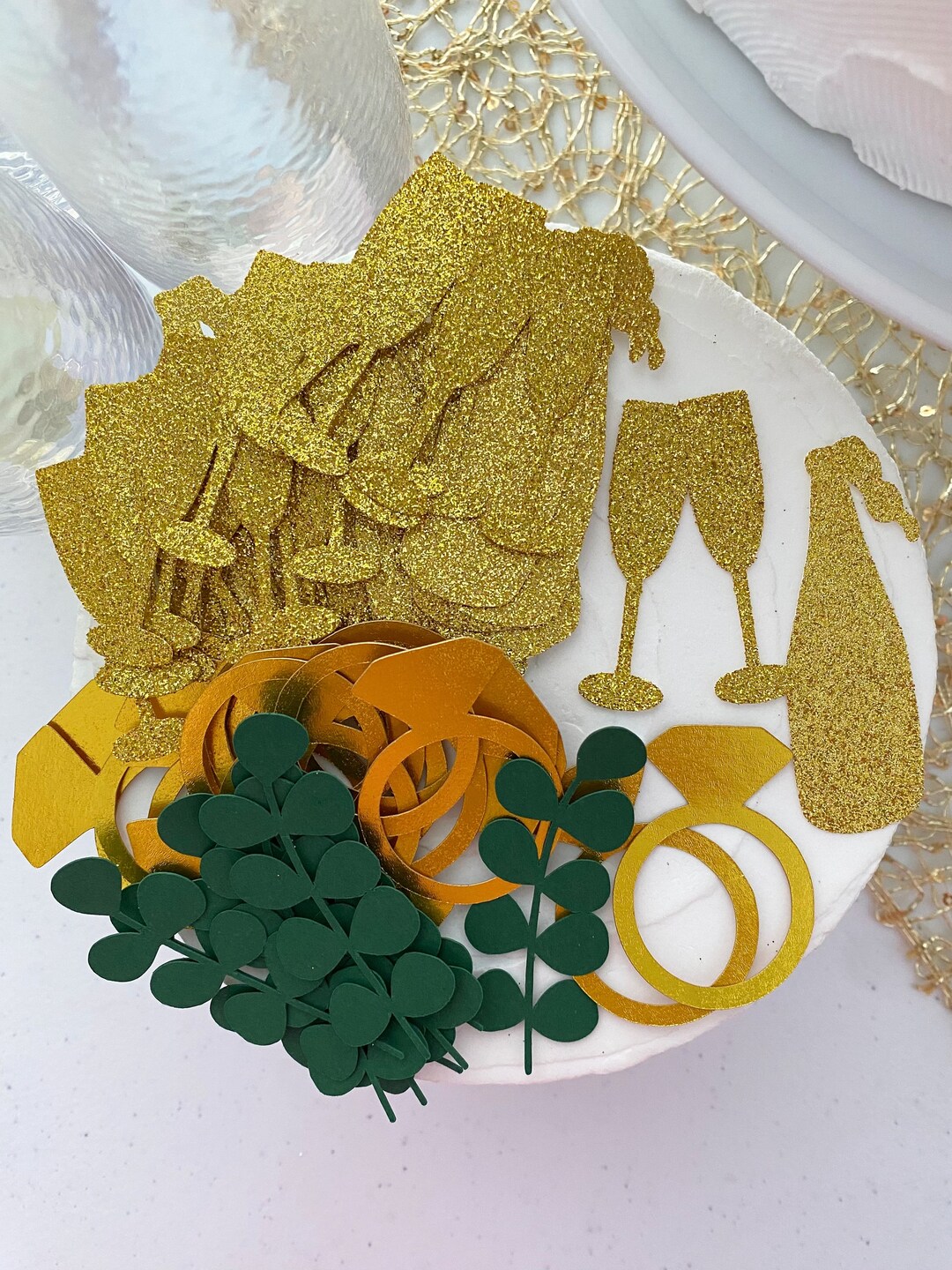 Brunch and Bubbly Bridal Shower / 100 Count Confetti / Brunch Bubbly