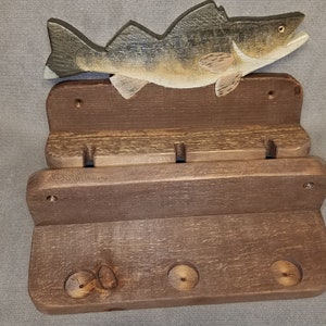 walleye 3 rod rack holder