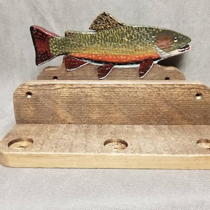 Brook trout 3 rod holder