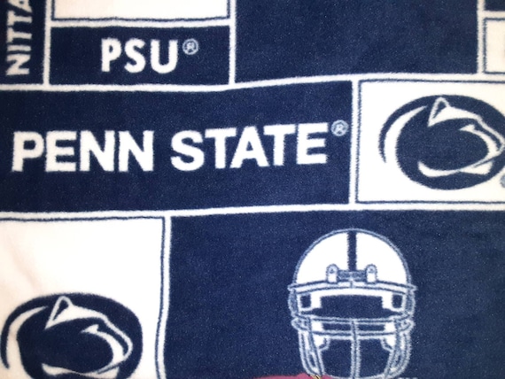 Penn State University Nittany Lions Fleece Baby Blanket Etsy Canada
