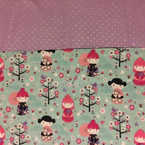 China Doll Pattern  Standard Pillowcase