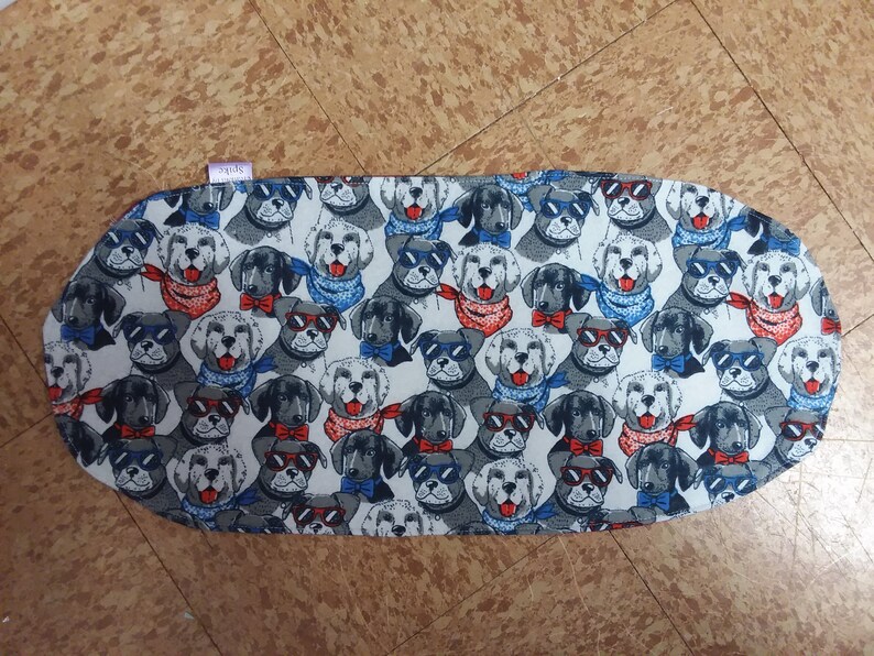 Dogs in Sunglasses and Bandanas Burp Cloth