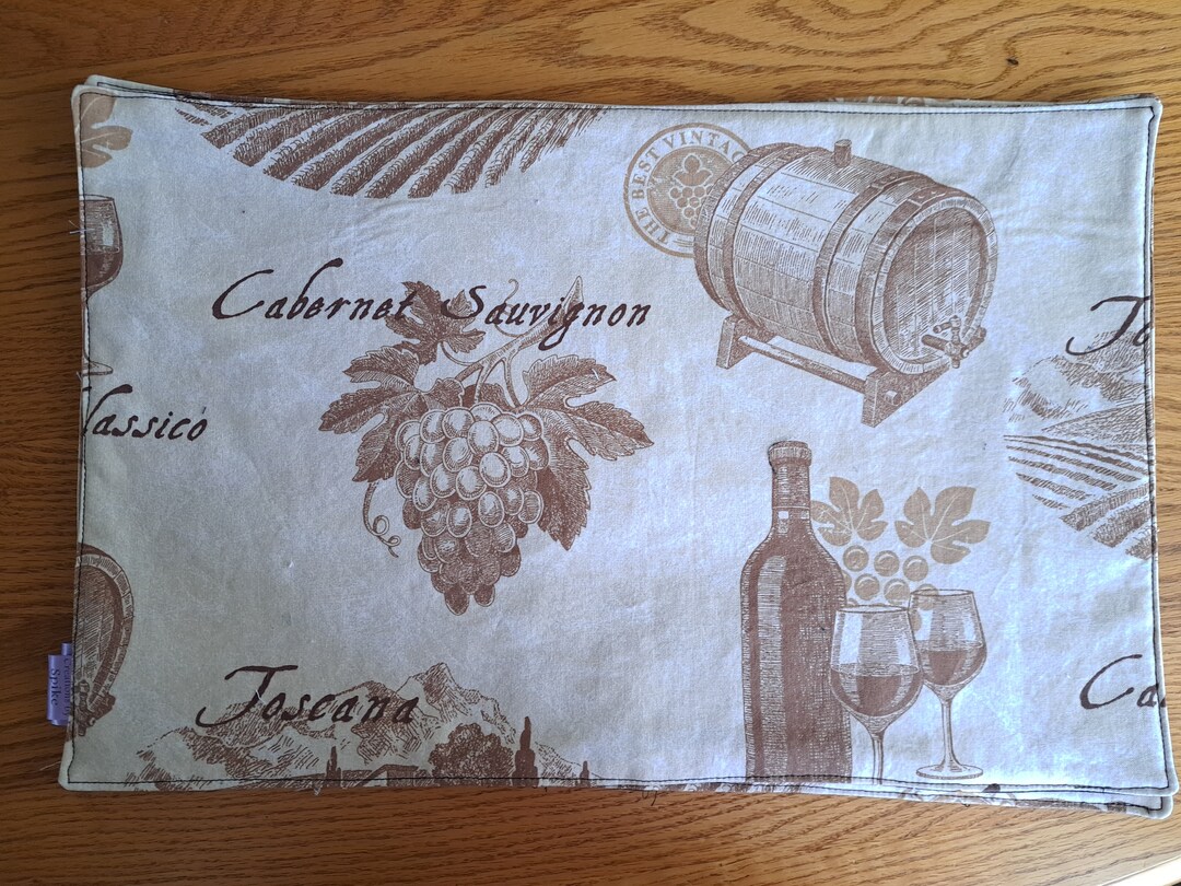 Wine Lovers Placemats - Etsy