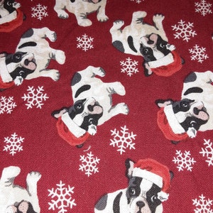 Französisch Bulldogs Weihnachten Standard Kissenbezug