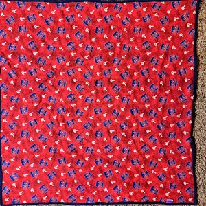 Philadelphia Phillies Double Sided Flannel Baby Blanket