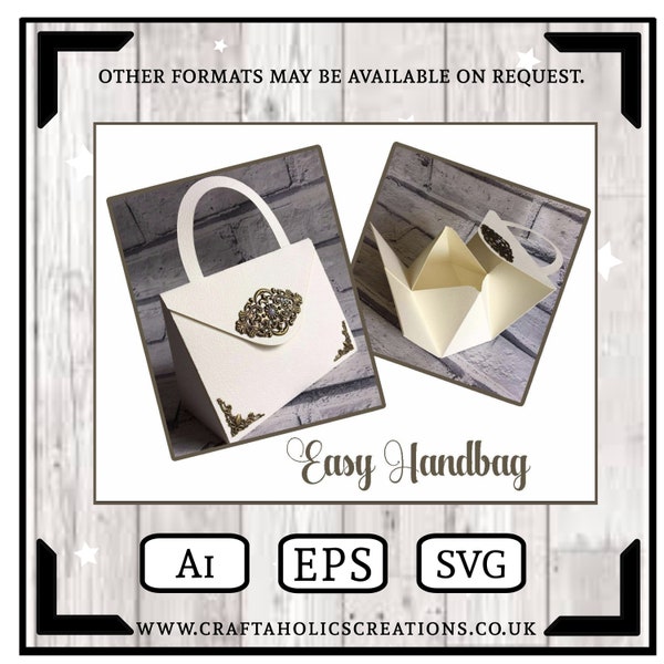 Easy Handbag....Digital Download...Ai EPS SVG