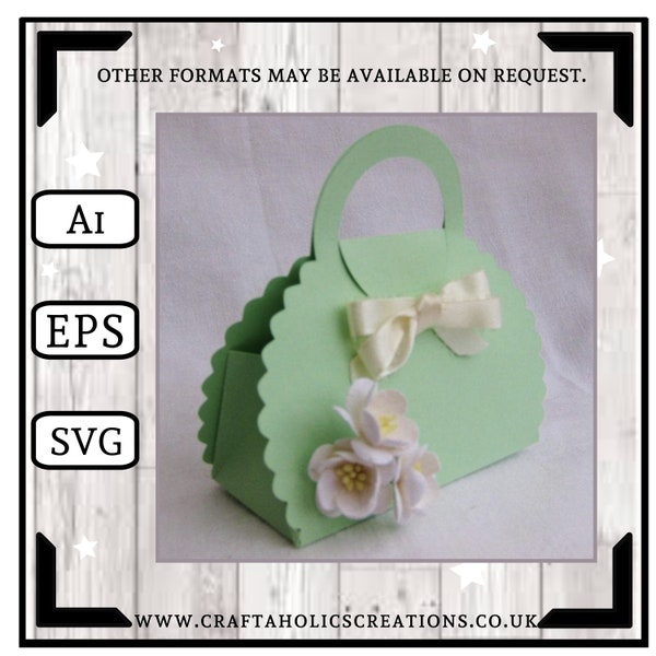 Paper Purse Svg - Etsy