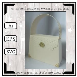 Bracket Purse / Handbag Digital Download ......Ai EPS & SVG