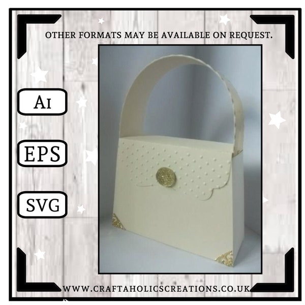 Bracket Purse / Handbag Digital Download ......Ai EPS & SVG