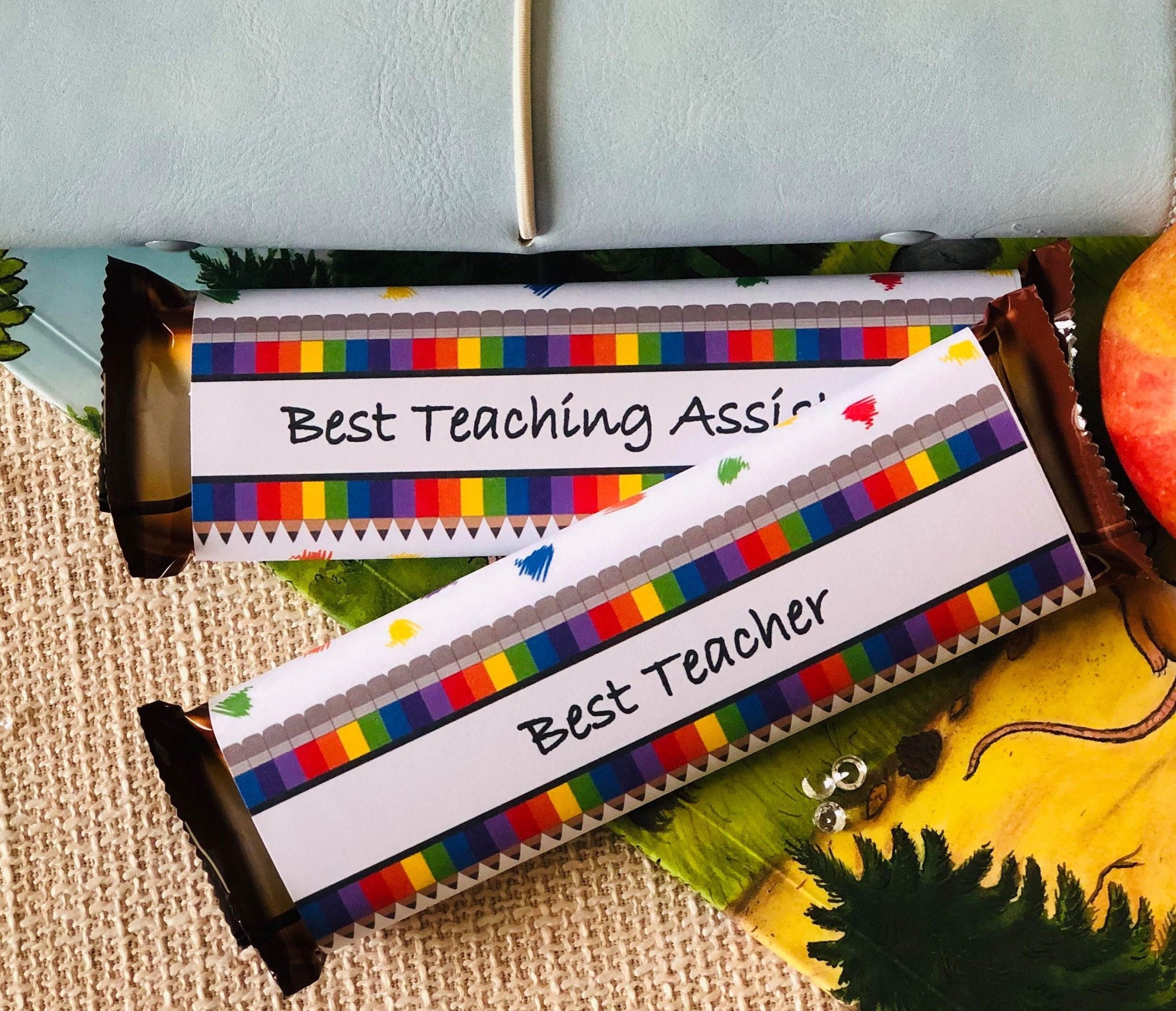 Pencils Chocolate Wrapper Collection.....blanks and - Etsy