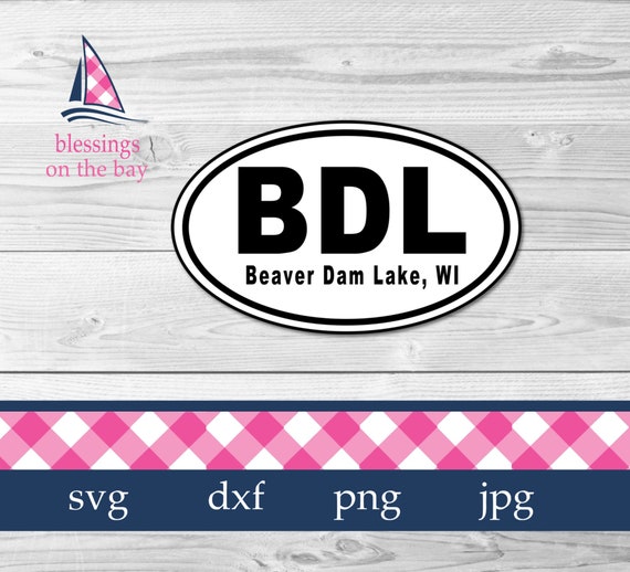 Download Oval Beaver Dam Lake Svg Design For Sticker Mug T Shirt Etsy