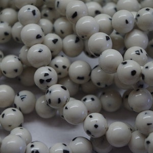 BODHI BEADS, natural stone, (1 strand), 8mms, mala beads, yoga beads, beading supplies, destash beads, semi precious gems, jane bari beads