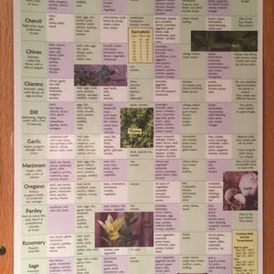 Culinary Herb Chart image 3