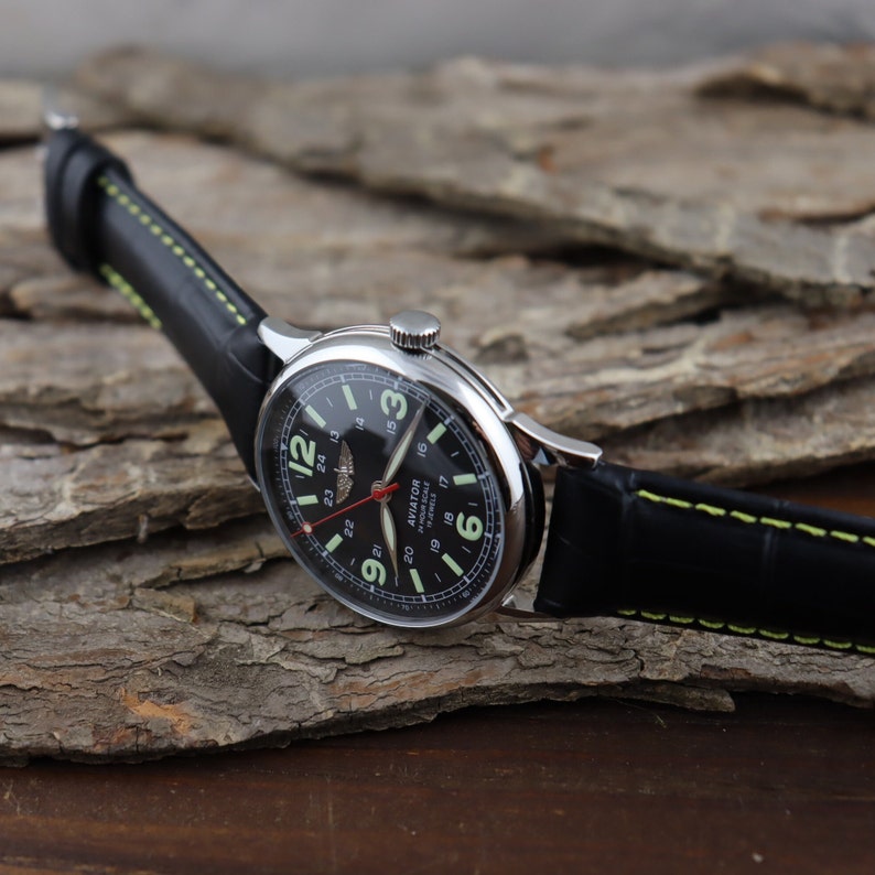Watch Aviator - Shturmanskie. vintage watch. Сase is steel, Soviet watch, Mens watch, gift for him, Birthday gift, best friend gift, antique