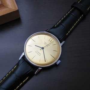 Minimalist Men's Watches Poljot de Luxs, Mens watch, gift for him watch, watches for men, gift for men, gift for dad, mechanical watch