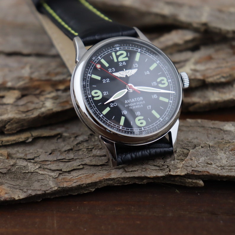 Watch Aviator - Shturmanskie. vintage watch. Сase is steel, Soviet watch, Mens watch, gift for him, Birthday gift, best friend gift, antique