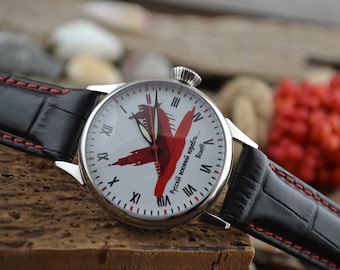 Ukraine 2022 Watch Russian warship Go F**k. Mens watch military. Support Ukraine