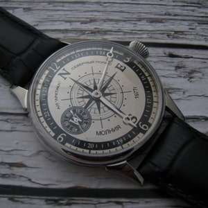 Vintage watch, Poljot watch, Ultra rare watch, Wrist watches for men, watch vintage, Mechanical watch, Retro watch, men watch