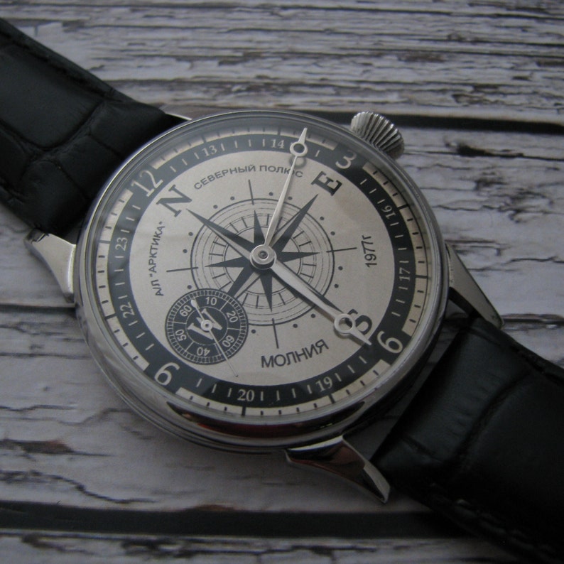 Vintage watch, Poljot watch, Ultra rare watch, Wrist watches for men, watch vintage, Mechanical watch, Retro watch, men watch