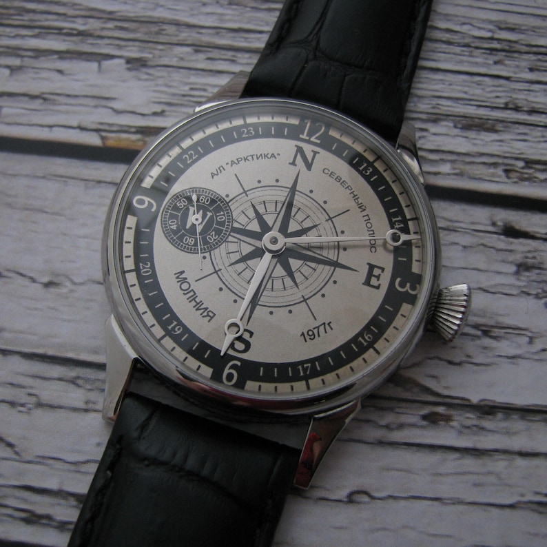 Vintage watch, Poljot watch, Ultra rare watch, Wrist watches for men, watch vintage, Mechanical watch, Retro watch, men watch