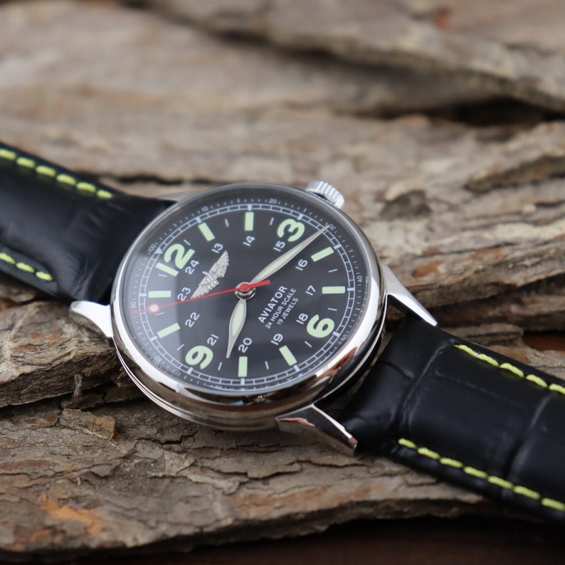 Watch Aviator - Shturmanskie. vintage watch. Сase is steel, Soviet watch, Mens watch, gift for him, Birthday gift, best friend gift, antique