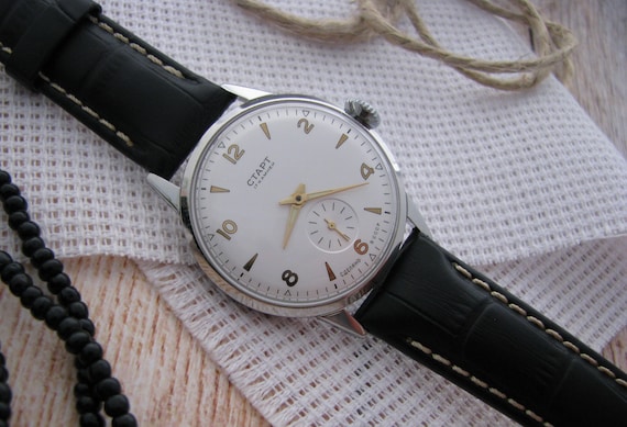 Montre homme vintage Start. montre m canique. Montre sovi tique