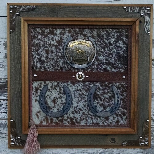 Trophy Buckle Display Case Etsy