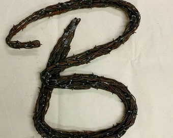 Barb Wire Monograms