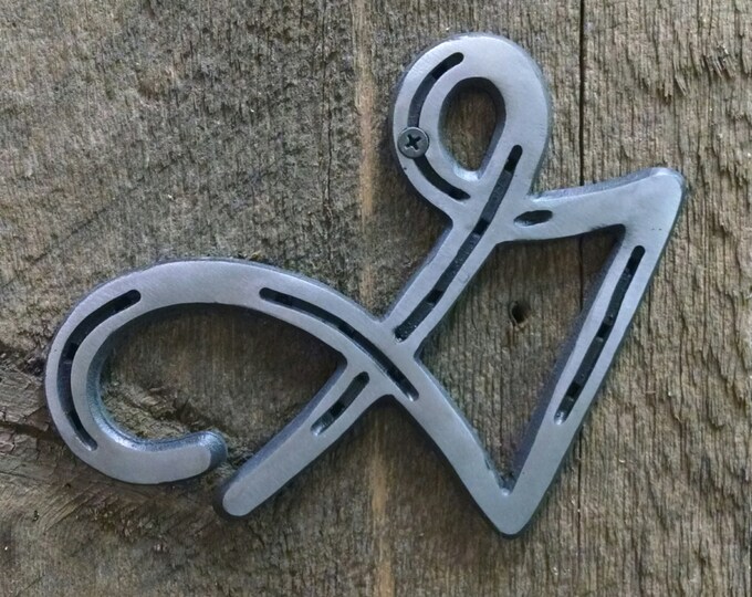 Custom Monogram Horseshoe Letters Etsy