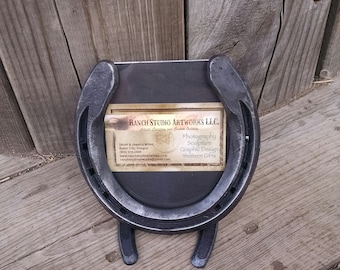 Horse Shoe Picture Frame