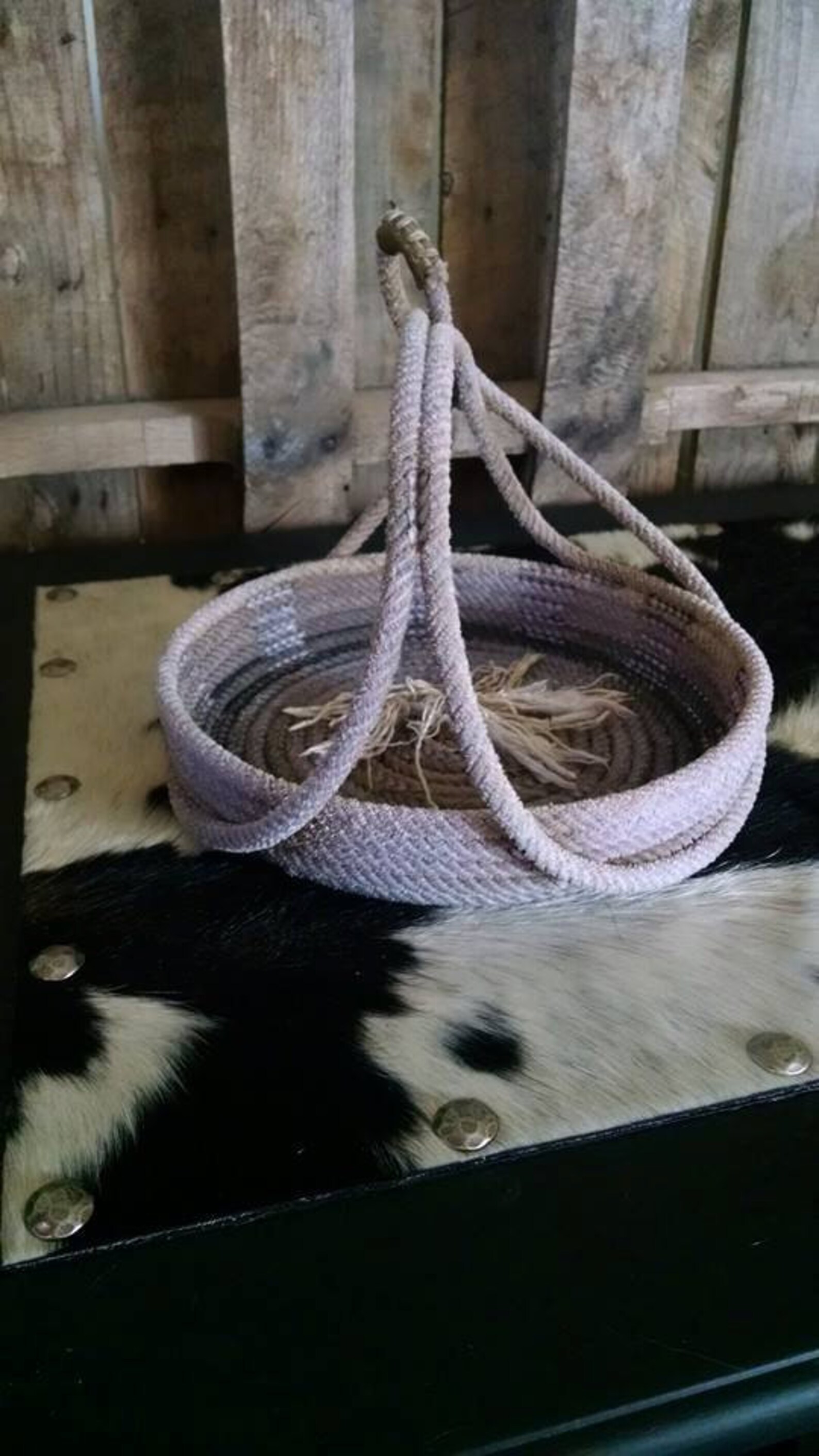 Lariat Rope Basket Etsy