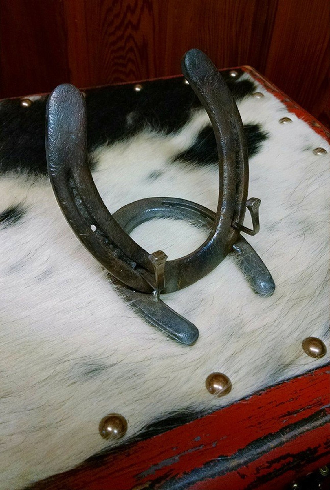 Horseshoe Business Card Holder Etsy